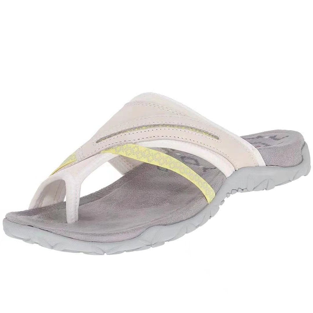 GRW Orthopedic Sandals For Women Comfortable Casual Cross Strap Flip-flops