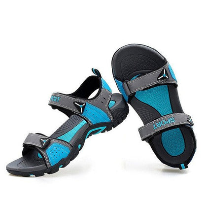 Groovywish Men Orthopedic Sandals Velcro Summer Footwear