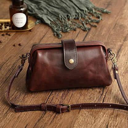 GRW Dr Bag - Retro Handmade Bag MultiFunction Practical Leather