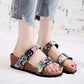 Groovywish Women Orthopedic Sandals Wedge Platform Fashionable Beach Slides