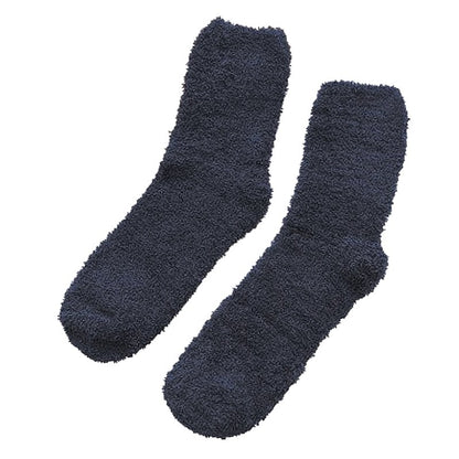 Groovwywish Cute Fur Socks Soft Warm Winter Unisex Stockings