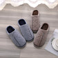 Groovywish Short Plush Men Winter Slippers Big Size Family Shoes
