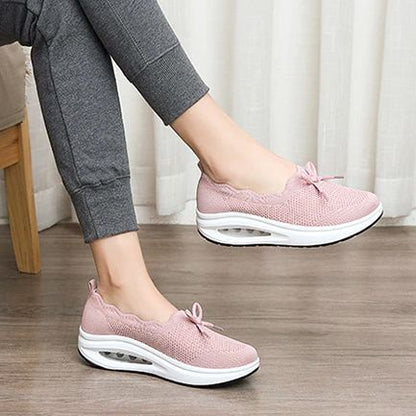 Groovywish Women's Casual Sneakers Slip On Breathable Shoes