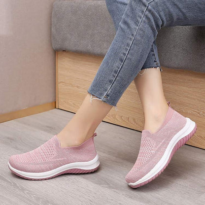 Groovywish Women Orthopedic Sneakers Knitting Summer Shoes