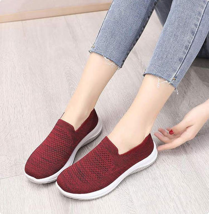 Groovywish Women Orthopedic Sneakers Knitting Summer Shoes