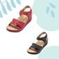 Groovywish Summer Sewing Retro Buckle Strap Soft Platform Sandals