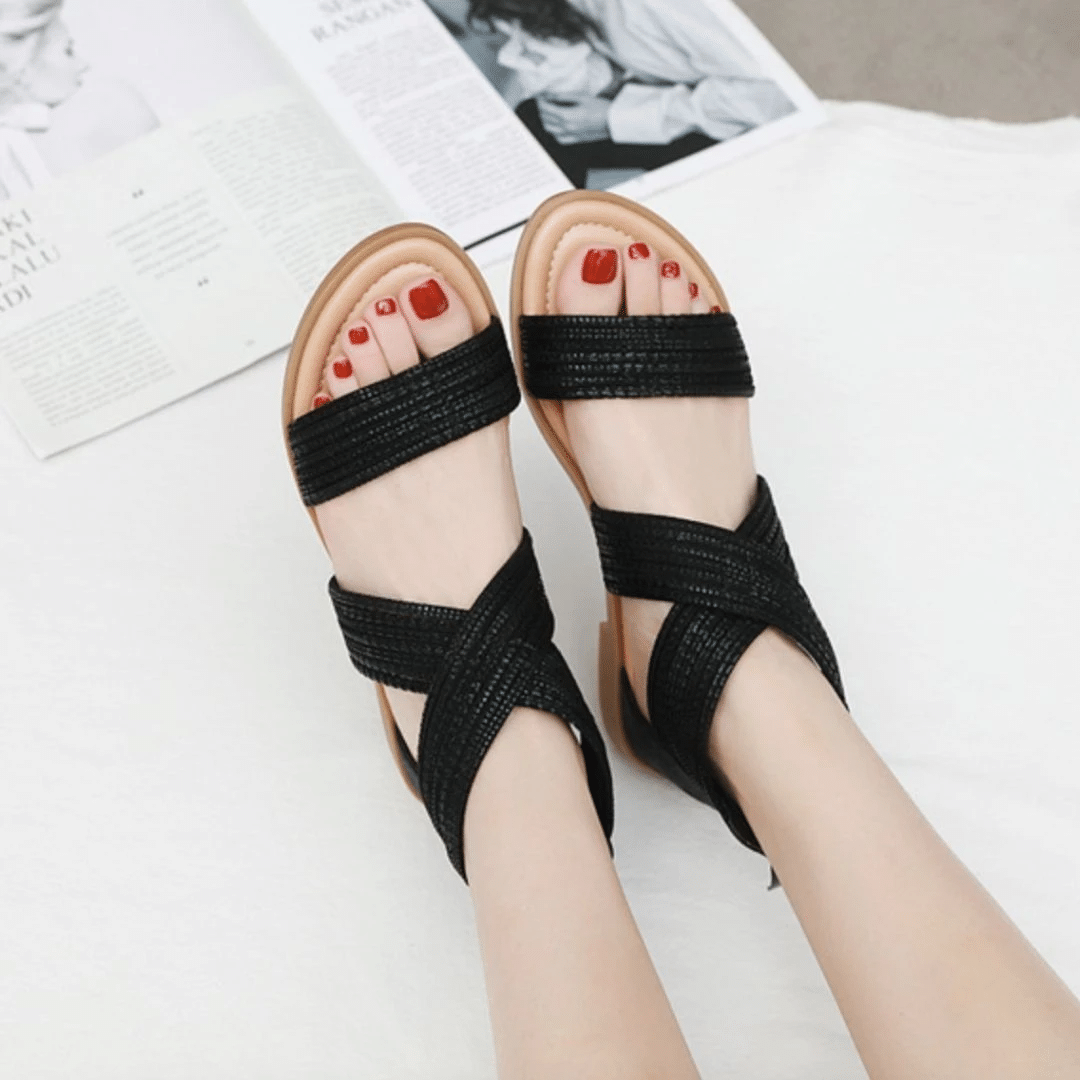 Groovywish Women Gladiator Comfortable Summer Sandals Design
