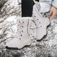 Groovywish Women Waterproof Non-slip Orthopedic Snow Boots