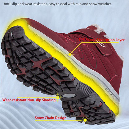 Groovywish Women Shoes Fur Anti-slip Orthopedic Snow Boots