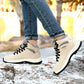 Groovywish Women Orthopedic Suede Hiking Snow Boots