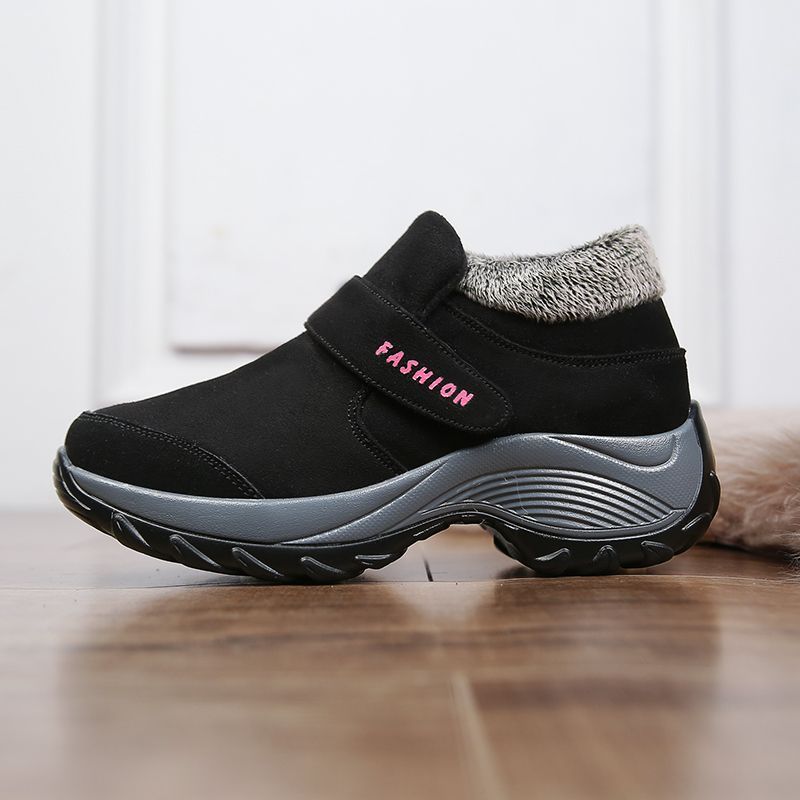 Groovywish Women Plush Orthopedic Ankle Hiking Boots