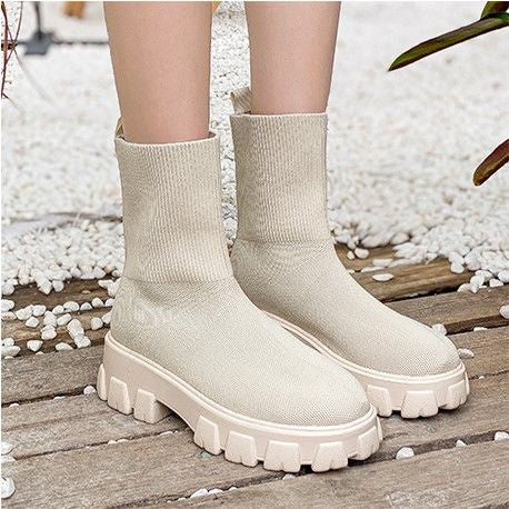 Groovywish Women Orthopedic Shoes Ankle Chelsea Boots