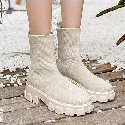 Groovywish Women Orthopedic Shoes Ankle Chelsea Boots