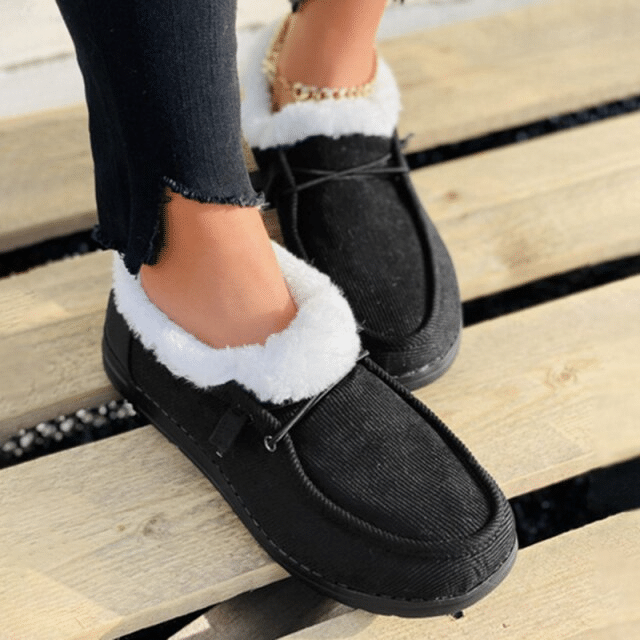 Groovywish Women's Winter Round Toe Orthopedic Shoes