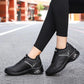 Groovywish Women Orthopedic Shoes Leather Waterproof Sneakers