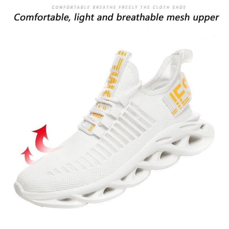 Groovywish Orthopedic Shoes For Men Mesh Unique Sneakers