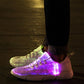 Groovywish Women Led Fiber Optic Orthopedic Sneakers