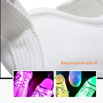 Groovywish Women Led Fiber Optic Orthopedic Sneakers