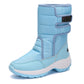 Groovywish Women Fur Waterproof Orthopedic Snow Boots