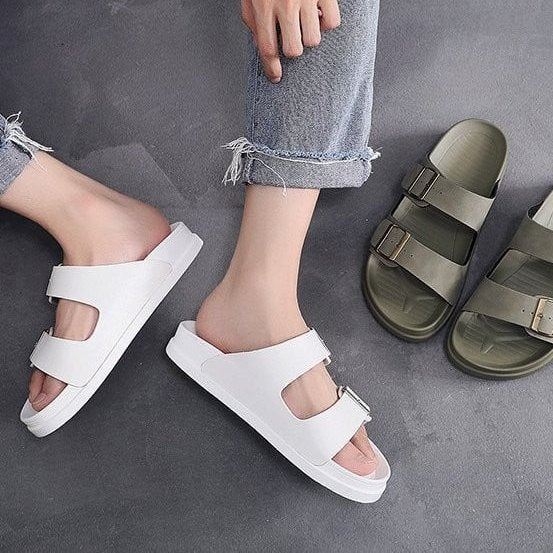 Groovywish Women Orthopedic Sandals Waterproof Arch Support Casual Summer Slides