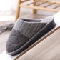 Groovywish Men Velvet Winter Slippers Nonskid Indoor Shoes
