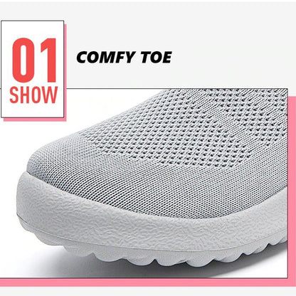 GRW Orthopedic Shoes For Men Stretchable Fit Foam Cushion Slip-ons Mesh Summer Fall 2023