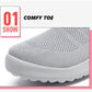 GRW Orthopedic Shoes Women Breathable Wear-resistant Slip-ons Wowen Mesh Elegant Summer