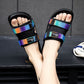 Groovywish Women Orthopedic Sandals Hologram Design Waterproof Trendy Summer