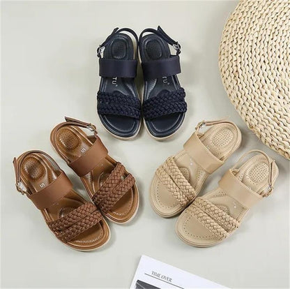 GRW Orthopedic Comfortable Sandals Women Summer Open Toe Retro