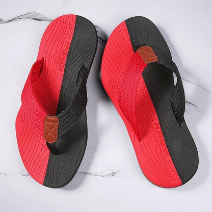 GRW Summer Orthopedic Sandals Women Light Arch Support Flip-flops Rubber Sole