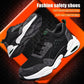 GroovyWish Orthopedic Shoes For Men Anti-smashing Safety Sneakers Steel Head Trendy