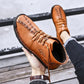 Groovywish Men Waterproof Orthopedic Shoes Winter 2022 Ankle Boots