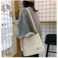GroovyWish Tote Bag Curduroy Zipper Crossbody Shoulder Bag For Women