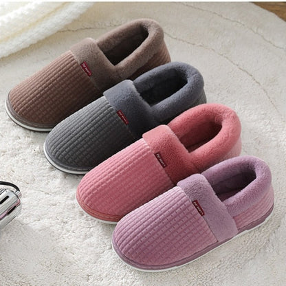 Groovywish Men Colorful Home Fur Slippers Winter Shoes