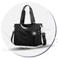 Groovywish Tote Bag With Zipper Removeable Strap Waterproof Casual Large Bag