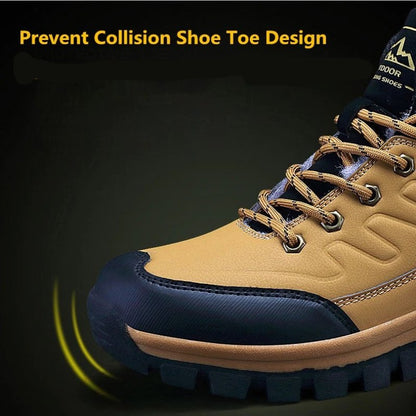 Groovywish Men Waterproof Orthopedic Shoes Anti-shock Winter Boots