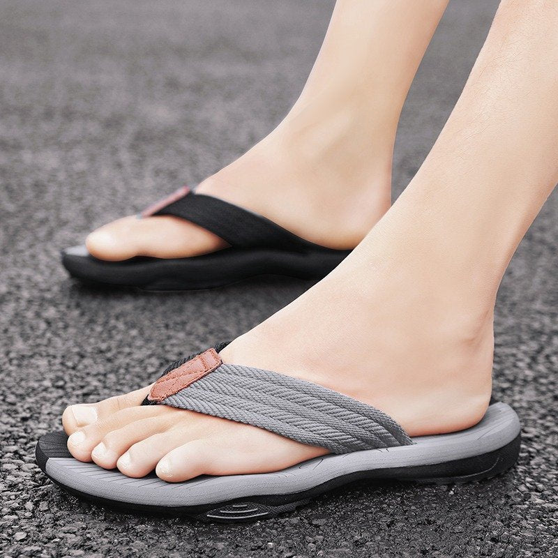 GRW Summer Orthopedic Sandals Women Light Arch Support Flip-flops Rubber Sole