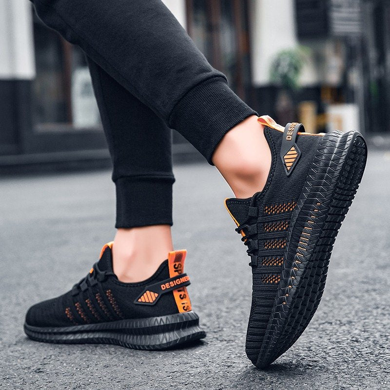 GroovyWish Men Arch Support Sneakers Foldable Rubber Mesh Firm Walking GroovyWish Men Arch Support Sneakers Foldable Rubber Mesh Firm Walking