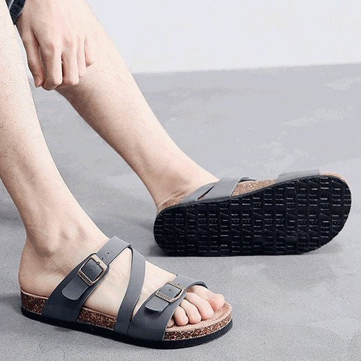 Groovywish Orthopedic Wide Width Sandals For Men Casual Summer 2023