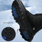 Groovywish Men Hiking Orthopedic Shoes Warm Snow Boots