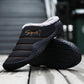 Groovywish Fur Slippers For Men Warm Anti-slip Winter Shoes