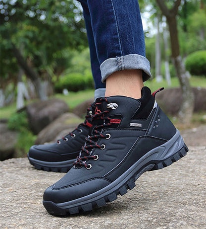 Groovywish Men Waterproof Orthopedic Shoes Anti-shock Winter Boots