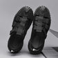 Groovywish Men Orthopedic Sandals Open Back Anti-collision Round Toe Trendy 2023