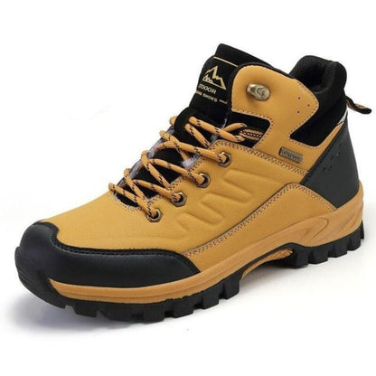 Groovywish Men Waterproof Orthopedic Shoes Anti-shock Winter Boots