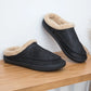 Groovywish Men Suede Indoor Slippers Comfy Sole Warm Shoes
