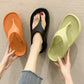 GRW Women Slippers EVA Home Clip Toe Flip Flop Summer