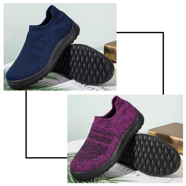 GRW Orthopedic Shoes For Men Stretchable Fit Foam Cushion Slip-ons Mesh Summer Fall 2023