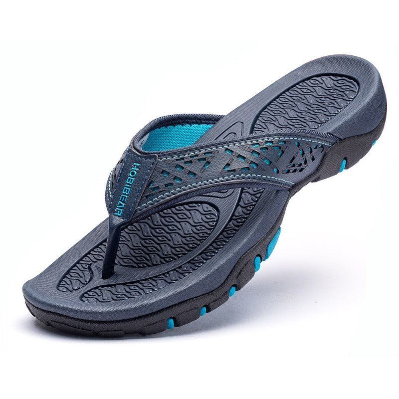 GRW Men Orthopedic Sandal Comfortable Arch Support Breathable Anti Slip Slipper