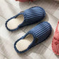 Groovywish Men Comfy Warm Slippers Smooth Yarn Home Slides
