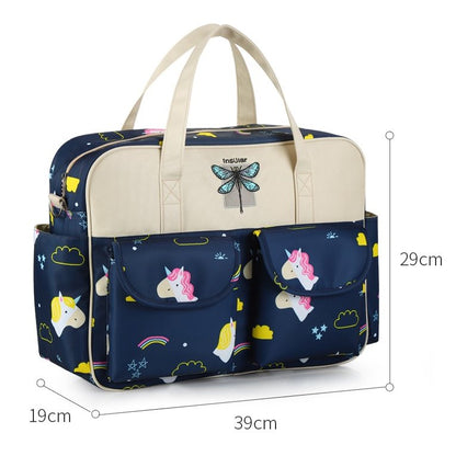 GroovyWish Diaper Bag Large Size Waterproof Versatile Cute Diaper Bag For Maternity Mother